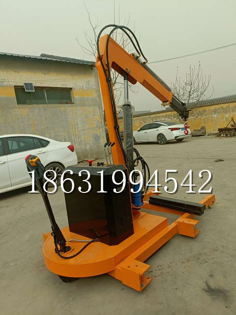 盖州市自卸车厢随车吊 自制轮式四不像起重机 四驱平板吊 5吨 贵盛